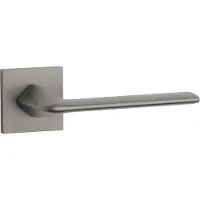 STILE deurklinken Toba Titanium op vierkant rozet