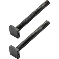 HDD pro Bevestigingsset m10 Trekker Voor Buitendeur/Carre 20mm/100mm Zwart Structuur uv
