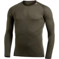 Woolpower Longsleeve Crewneck LITE Pine Green-XS