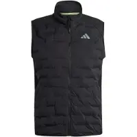 Adidas Sportbodywarmer 'Adizero' grijs / zwart