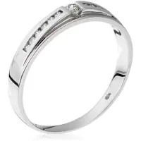 Orphelia RD-3371/52 - Ring - 18 Karaat Witgoud / Diamant 0.19 ct