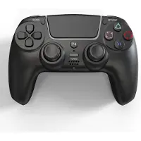 Ntech PS4 Controller Geschikt voor PS4 en PS3 - ps4 game controller Draadloos P49 - Zwart - Speaker - Audio Jack Input