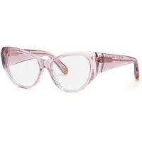 Philipp Plein VPP101 54/15/140 Roze transparant glanzend Acetaat DAME VPP101