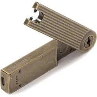 Barebones klassieke retro Aansteker vintage messing - Pivot Arc Lighter Brass