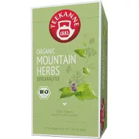 Teekanne - Premium Mountain Herbs - biologisch - kruidenthee thee - 200 theezakjes individueel verpakt - geschikt voor horeca en kantoor - 10 doosjes