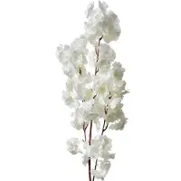 Clayre & Eef Kunstbloem 100 cm Wit Kunststof
