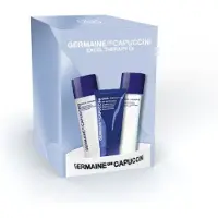 Germaine de Capuccini set reinigingsmelk, gezichtslotion en zachte scrub, set