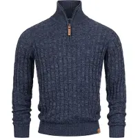 INDICODE JEANS Trui ' Hector ' blauw