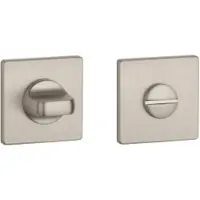 Aprile | Prestige WC garnituur rozet | 52x52x5mm | Nikkel mat