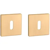 Aprile | Prestige Sleutelrozet | 52x52x5mm | Vierkant | Goud mat