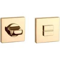 Aprile Toiletgarnituur vierkant 52X52X7mm Goud