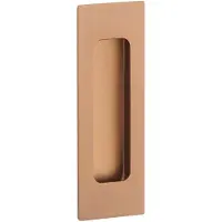 STERK Schuifdeurkom 1716 – rechthoekig 120x40mm – koper PVD