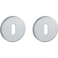 Aprile | Premium Sleutelrozet | 52x7mm | Rond | Chroom mat