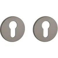 Aprile Cilinder rozet rond 52X5mm grafiet