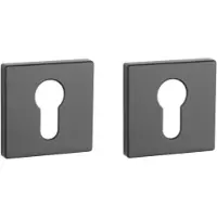 Aprile | Premium Profielcilinder rozet | 52x52x7mm | Zwart
