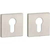 Aprile Premium cilinderrozetten 52x52x7mm mat nikkel