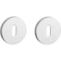 Aprile Comfort Rond Sleutelrozet Ø53x7mm Chroom gepolijst Rozetten