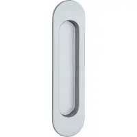 Aprile Schuifdeurkom 7040 ovaal – mat Chroom 152x39mm