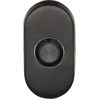 Formani | BASICS LB51 Deurbel | Ovaal | PVD gunmetal