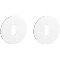 STERK | Sleutelplaatjes OVAL 1710 | Ultra dun | 3mm | Wit