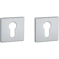 Aprile | Prestige Profielcilinder rozet | 52x52x5mm | Chroom Mat