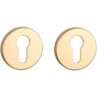 Aprile | Premium Profielcilinder rozet | 52x7mm | Goud gepolijst