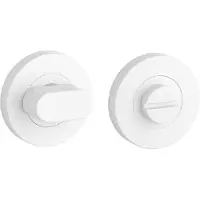 STERK | WC-garnituur 1712 OVAL PRO | 8mm | Wit