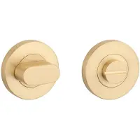 STERK WC-garnituur 1712 OVAL PRO 8mm mat goud