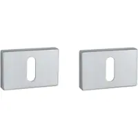 Aprile | Sleutelrozet | 50x33x7mm | Rechthoekig | Chroom mat