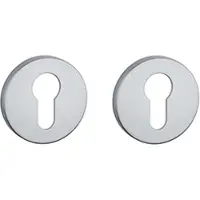 Aprile Comfort Profielcilinder rozet Ø53x7mm mat Chroom Rozetten