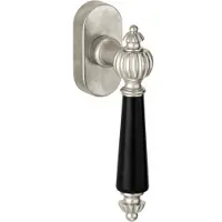 Artitec Mi Satori draaikiepgarnituur Nouveau bakeliet/Elegant antiek nikkel