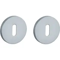 Aprile Comfort Rond Sleutelrozet Ø53x7mm mat Chroom Rozetten