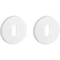 Aprile Comfort Rond Sleutelrozet Ø53x7mm wit Rozetten