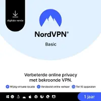 NordVPN Basic 10 Apparaten - 1 Jaar