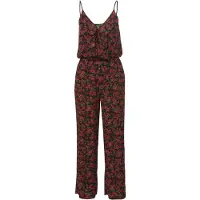 KOROSHI Jumpsuit groen / rood / zwart