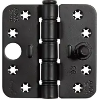 Axa Smart-easyfix scharnier 89x89x3mm RH zwart SKG***