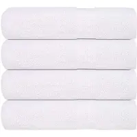 vidaXL Handdoeken FROGN 4 st 50x100 cm 360 g/m² wit