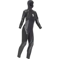 SCUBAPRO Definition Hood 7 Mm Woman Diving Wetsuit Zwart XL Vrouw