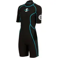 SCUBAPRO Sport 2 Mm Woman Short Sleeve Shorty Zwart 2XL Vrouw