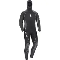 SCUBAPRO Definition Hood 7 Mm Diving Wetsuit Zwart LT Man