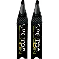 Spetton Cx Odin Quattro Carbon Spearfishing Fins Zwart EU 38-39