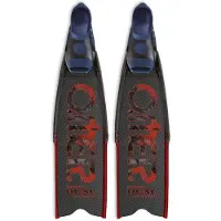 OMER Stingray Dual Carbon Small Speervissen Vinnen