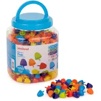 Miniland Pegs Educational Toy 20 Mm 650 Units Veelkleurig Kinderen