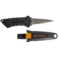 Mares Pure Passion Argo Titanium Knife Zwart,Zilver