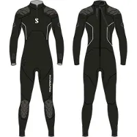 SCUBAPRO Everflex Yulex 5/4 Mm Diving Wetsuit Zwart L Man