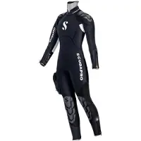 SCUBAPRO Novascotia 7.5 Mm Woman Semi Dry Suit Zwart S Vrouw