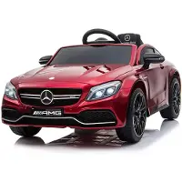 Runruntoys Mercedes Benz Amg C63 R/c Lights And Sounds 12v Transparant