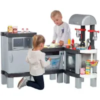 Ninco Real Cooking Xl Kids Kitchen Set Educational Toy Zilver Kinderen