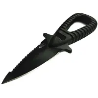 Epsealon Microsub Teflon Knife Zwart