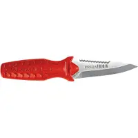 Salvimar Predathor Knife Oranje,Zilver